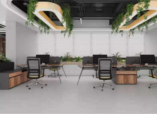 Large work desk office tables study room furniture solid wood furniture luxury