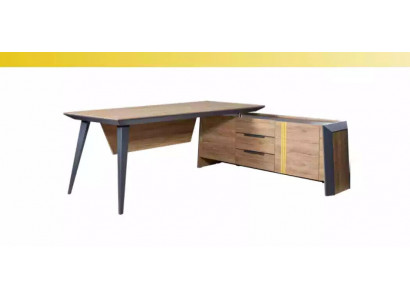 Wooden corner desks modern office furniture desk wooden furniture brown