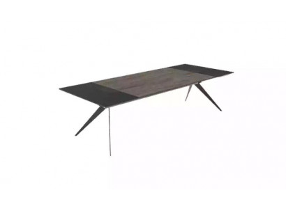 Large conference table, office furniture, meeting table, office furnishings, brown
