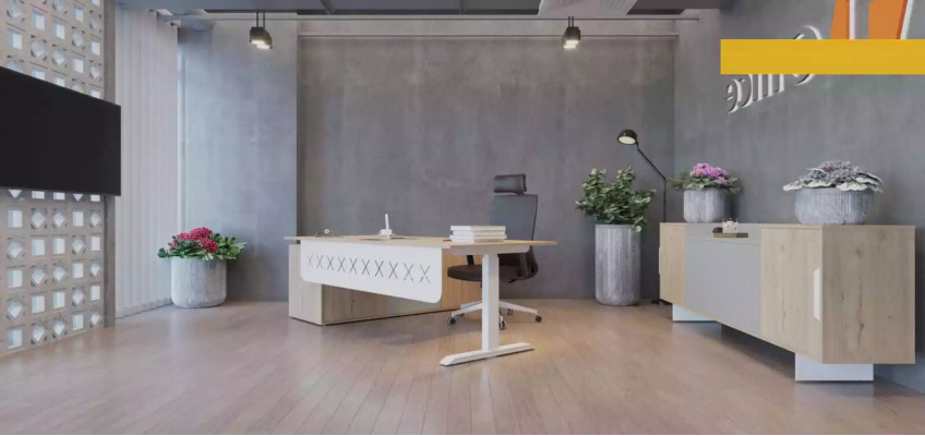 Sideboard cabinet office furniture study modern wood