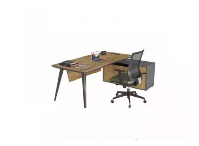 Corner desk office table large executive desks desk furniture brown