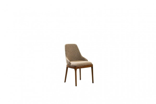 Set of Chairs Dining Chairs Kitchen Chairs Beige 6-piece Modern Fabric