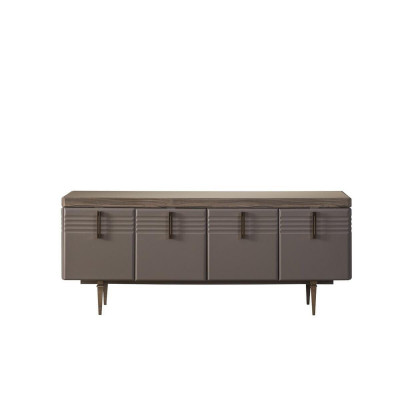 Sideboard Cabinet Wood Cabinet Chest of Drawers Cabinet Wood Gray Living Room