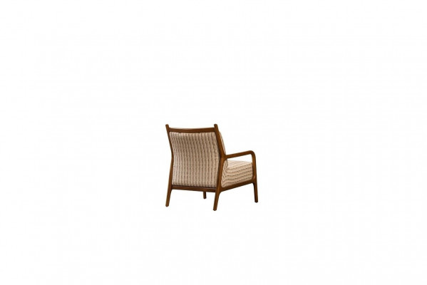 Armchair Wingback Chair Single-Seater Seat Polyester Fabric Design Living Room