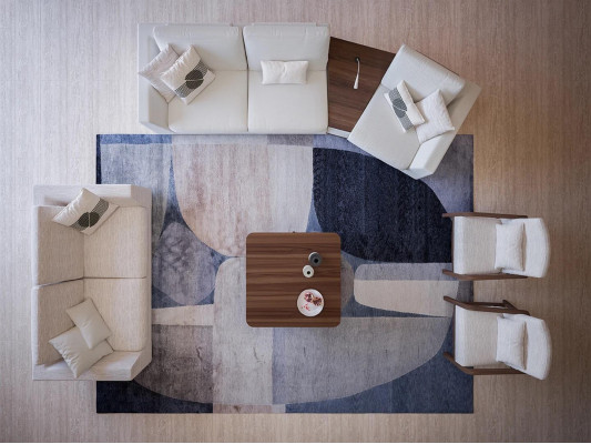 4-piece luxury complete upholstered furniture sofas couches design living room
