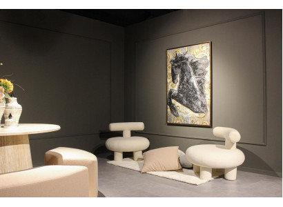 Living room 2x armchair design furnishings modern textile new furniture