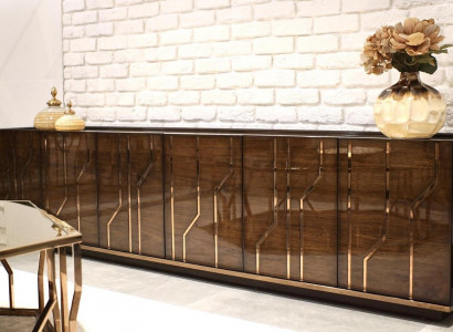 Living room furniture sideboard luxury modern design dresser wood furnishing