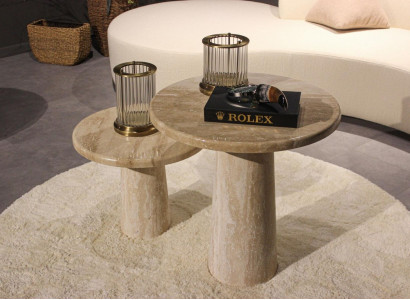 2x coffee tables living room set wood furniture design modern decor