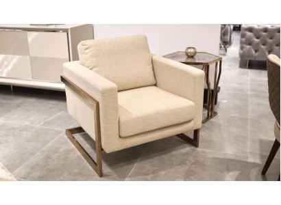 Luxury armchair living room design modern furniture upholstery fabric