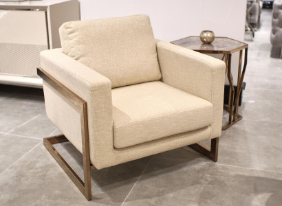 Luxury armchair living room design modern furniture upholstery fabric