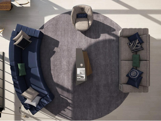 Living room set 4-piece luxury furniture wooden coffee table modern sofa set upholstered furniture