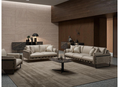 Modern sofa set coffee table upholstered sofas three-seater sofa couch two-seater new