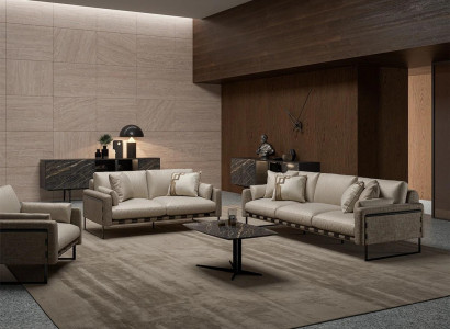 Modern sofa set coffee table upholstered sofas three-seater sofa couch two-seater new