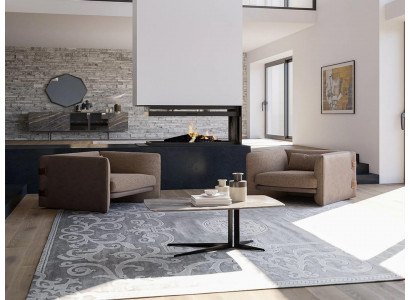 Modern designer 2x armchair cushion set luxury textile living room coffee table new