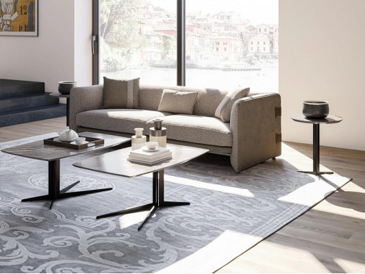 Sofa three-seater couch gray furniture upholstered furniture living room furnishings new