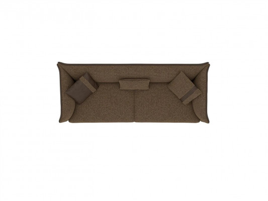 Living room sofa three-seater upholstered furniture couch modern design upholstery textile