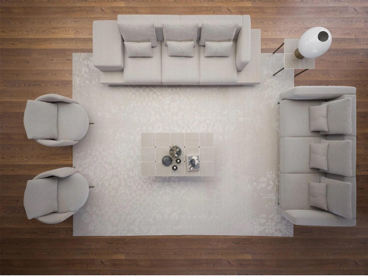 Complete Set 6-piece 2x Sofa Three-seater New 2x Armchair Luxury Living Room Coffee Table