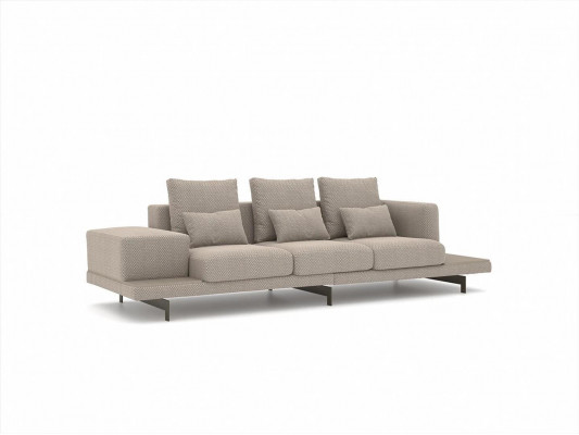 Complete Set 6-piece 2x Sofa Three-seater New 2x Armchair Luxury Living Room Coffee Table