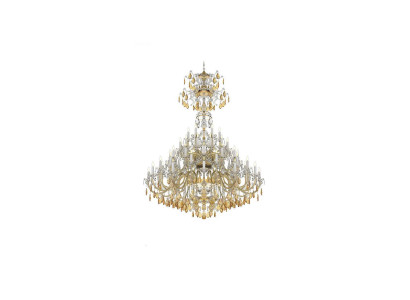 Elegant crystal chandelier living room lighting interior area chandelier