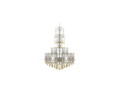 Designer silver gold chandeliers, living room pendant chandeliers.