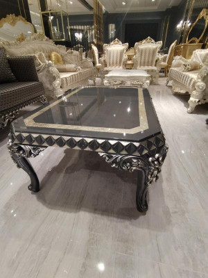 Design furniture living room sofa set 2x sofa + 2x armchair + coffee table set