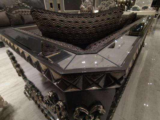 Luxury Living Room Sofa Set Furniture 3+3+1+1 2x Sofa 2x Armchair Brown New