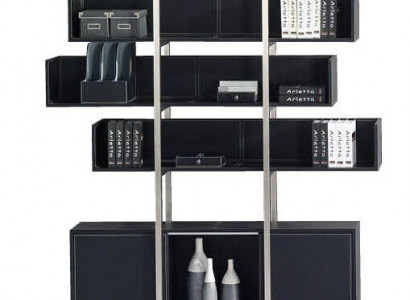 Luxury Stainless Steel Shelf Cabinet Living Room Wall Cabinets Office Shelves