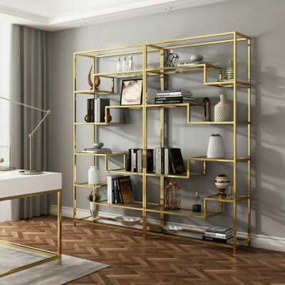 Designer partition wall shelves living room cabinets system office furniture new