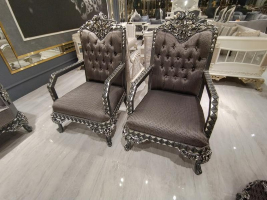 Prestigious 3+3+1 living room suite, living room set with two sofas and an armchair.