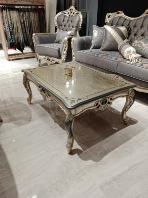 Exclusive sofa set 3+3+1 3-piece 2x sofa armchair relax luxurious set