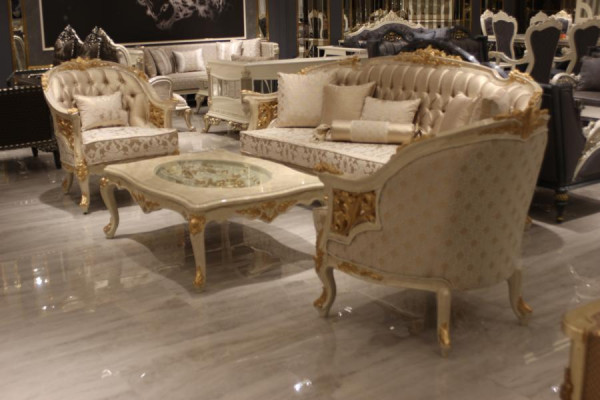 Stylish Living Room Furniture Sofa Set Living Room Sofa 2x Armchairs