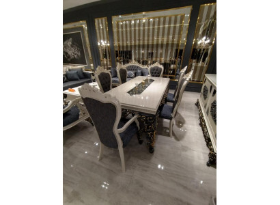 Great dining room set stylish dining table 4 chairs elegant set new