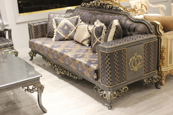 Luxurious living room furniture Elite Sofa 3-seater Deluxe stylish armchair