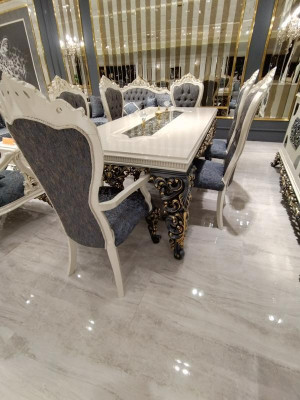 Modern 6x Chairs Dining Room Chair Luxury 6x Chair Set Wooden Designer Chairs