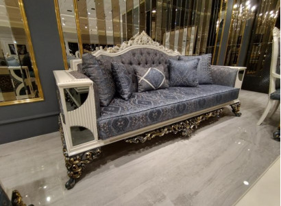 Designer Sofa Modern 3 Seater Sofa Luxurious Living Room Sofa New