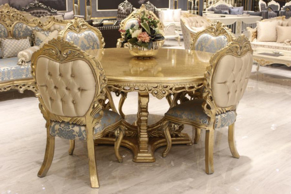 Designer Complete 4x Chair Set Dining Room Designer Wood Chair Suite Set New
