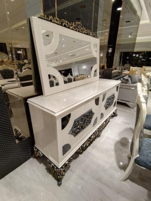 High-quality elegant dresser with mirror stylish appearance