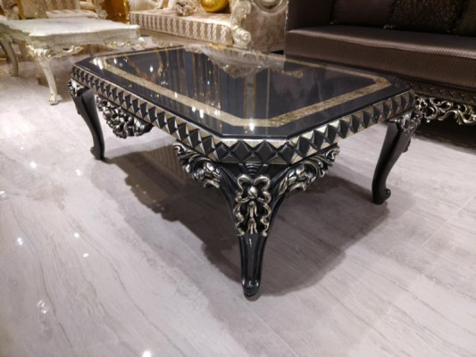 Design luxury coffee table living room coffee table modern wooden coffee table