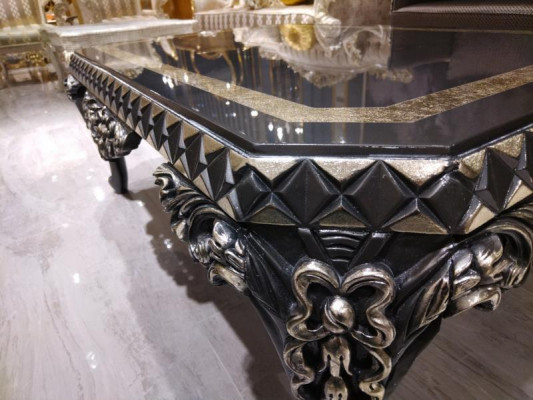 Design luxury coffee table living room coffee table modern wooden coffee table