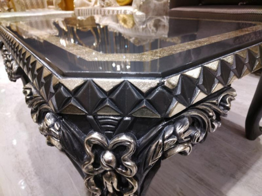 Design luxury coffee table living room coffee table modern wooden coffee table
