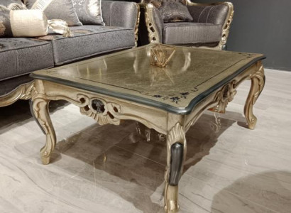 Classic coffee table living room furniture elegant coffee table gold new