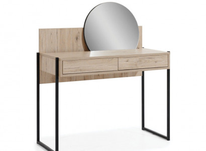 Brown makeup table mirror modern dressing table luxury wood furniture
