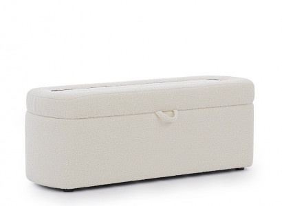 Bedroom furniture white bench designer upholstered storage chest