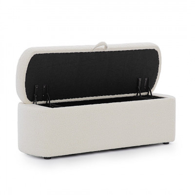Bedroom furniture white bench designer upholstered storage chest
