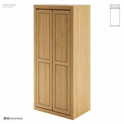 Wardrobe Real Wood Cabinet Solid Wood Wardrobe Beech Cabinets New