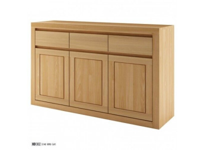 Designer dresser solid wood dressers cabinet cabinets real wood oak 140x90cm