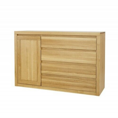Sideboard dresser made from solid wood cabinets, real wood 140x90cm dressers cabinet oak
