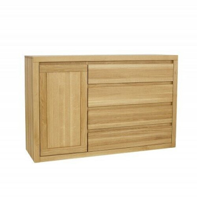 Sideboard dresser made from solid wood cabinets, real wood 140x90cm dressers cabinet oak
