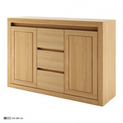 Sideboard dresser solid wood cabinet cabinets genuine wood oak 140x90cm dressers