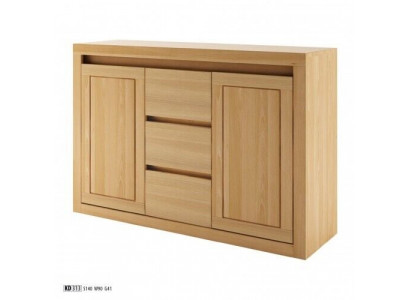 Sideboard dresser solid wood cabinet cabinets genuine wood oak 140x90cm dressers